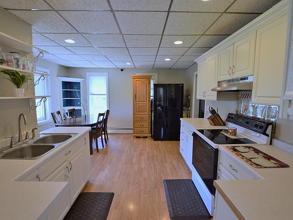 Open to dining area