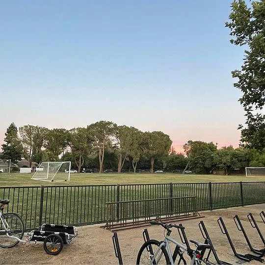 Ball field by club.