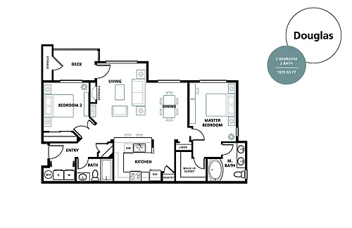 Floor plan Douglas