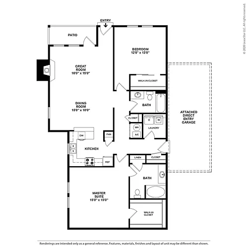Floor plan The Dogwood - Premium