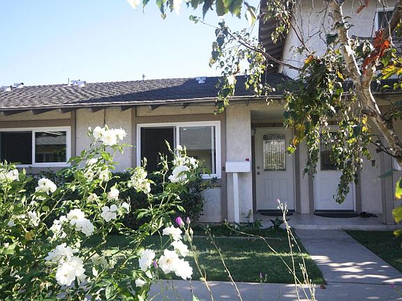 Green belt with rose garden