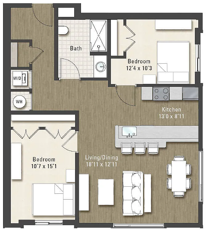 Floor plan E