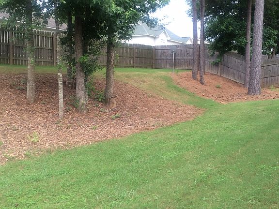 Fenced in Backyard