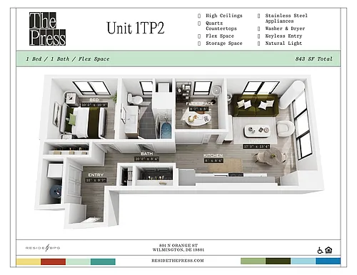 Floor plan 1TP2