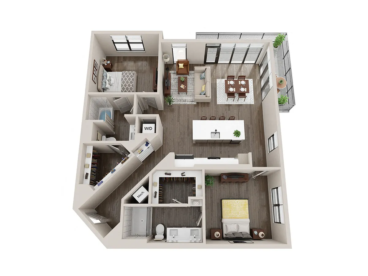 Floor plan B3-A