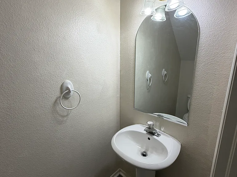 1st floor half bath