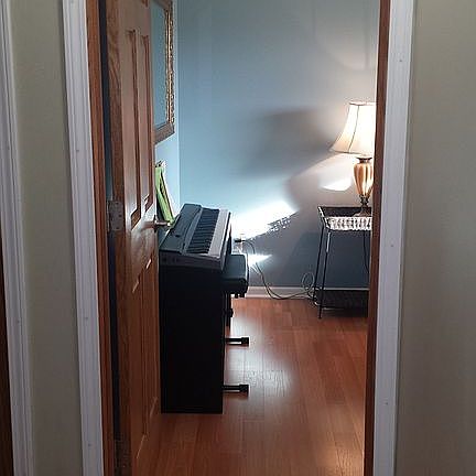 Master bedroom entrance