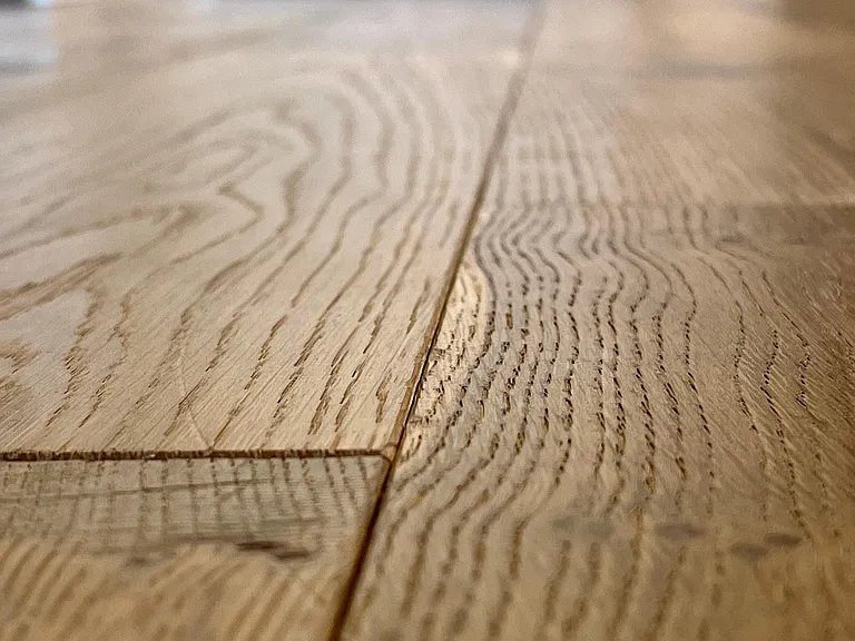 Hardwood flooring in Entertaining Space