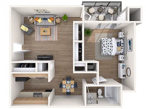 Floor plan Violet