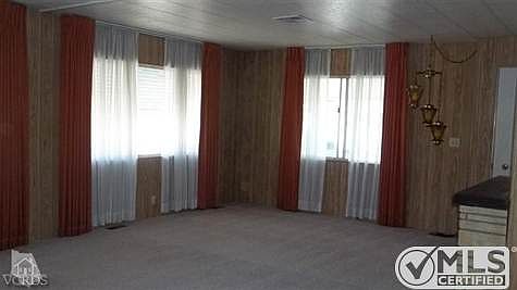 Yet another view of this huge living room!  So many decorating options!!