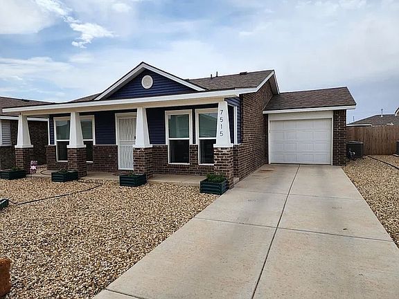Attached single car garage