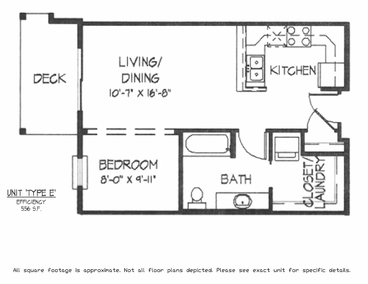 Floor plan E