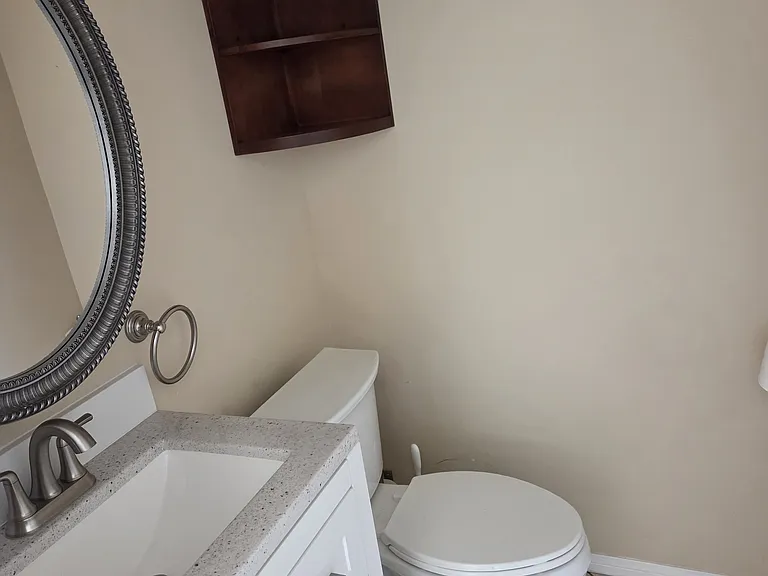 Half bath.