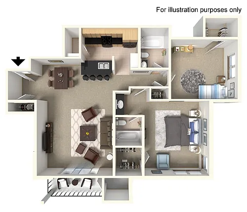 Floor plan Chesapeake