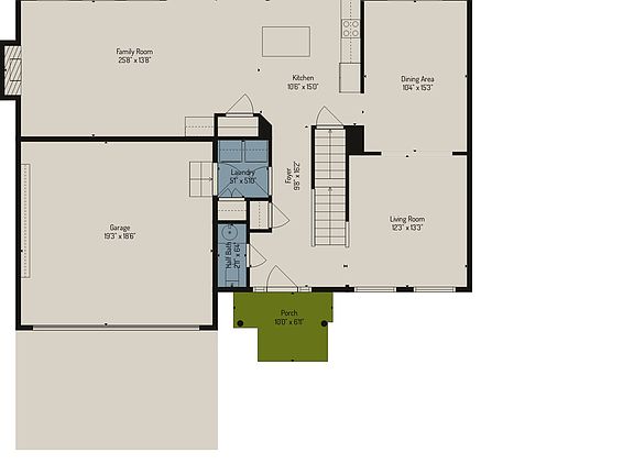 FLOOR PLAN: Main Level