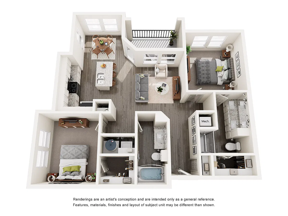 Floor plan B3