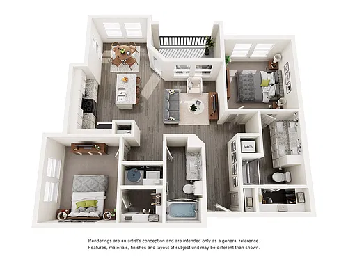 Floor plan B3