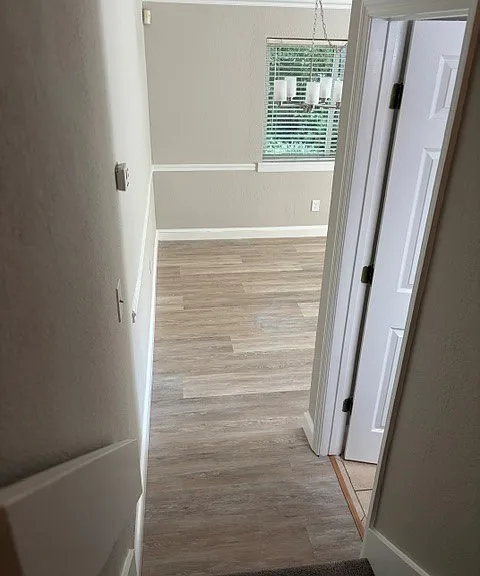 View from staircase