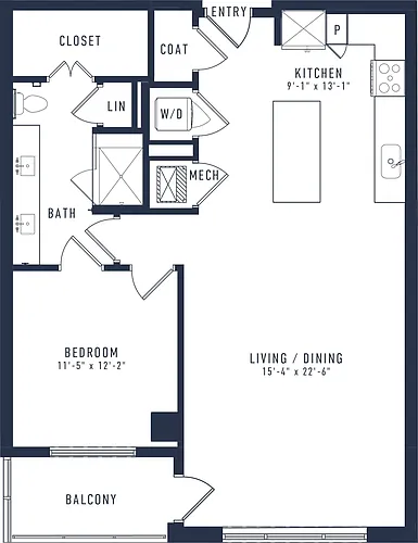 Floor plan A17T
