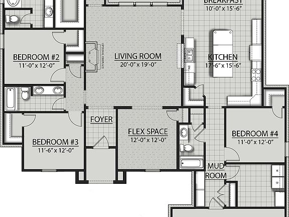 Rossi IV H - Floor Plan - DSLD Homes
