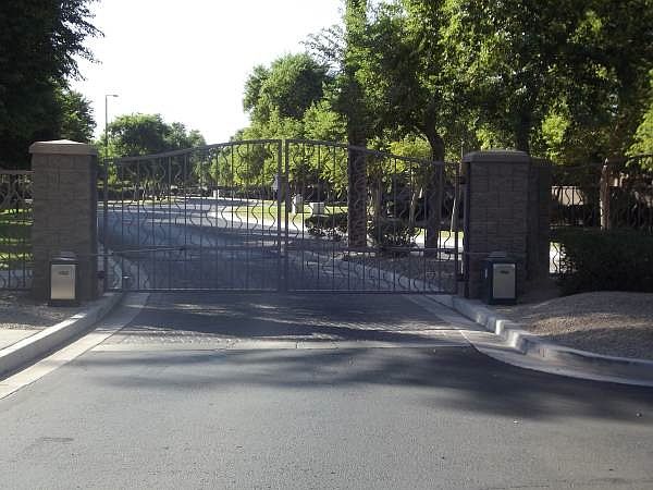 Gated entry Paseo Crossing