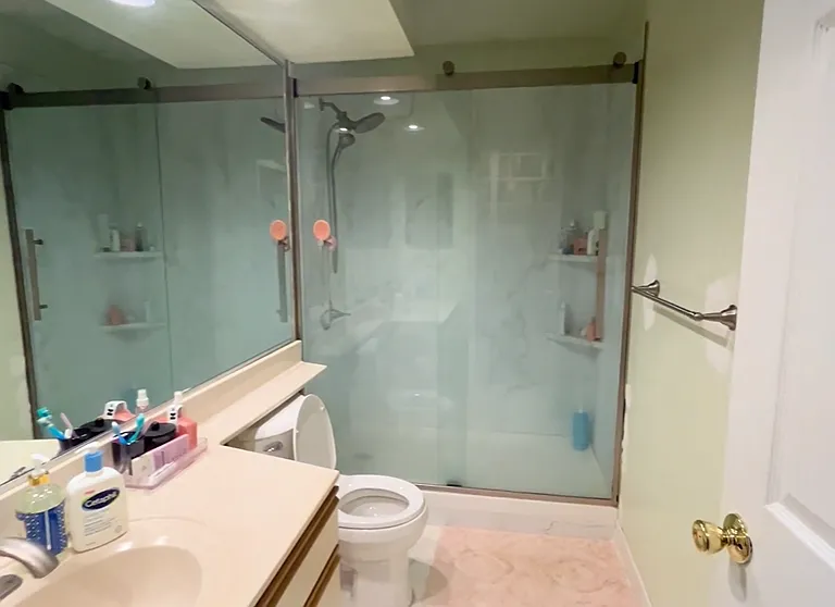 upstairs bathroom (walk-in shower)