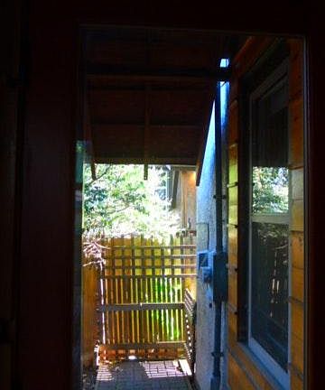 rear entry to apartment