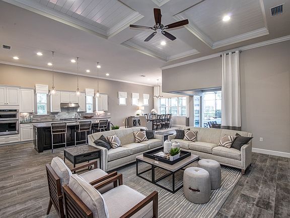 Conceptual Open Gathering Room Kitchen