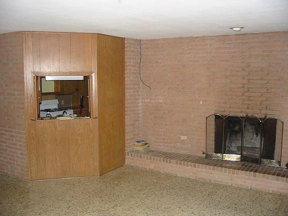 Brick Fireplace