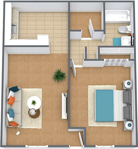 Floor plan Byrd