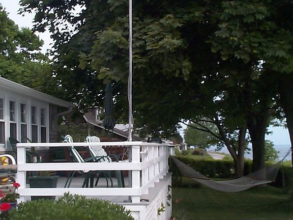 Side View of Front Deck