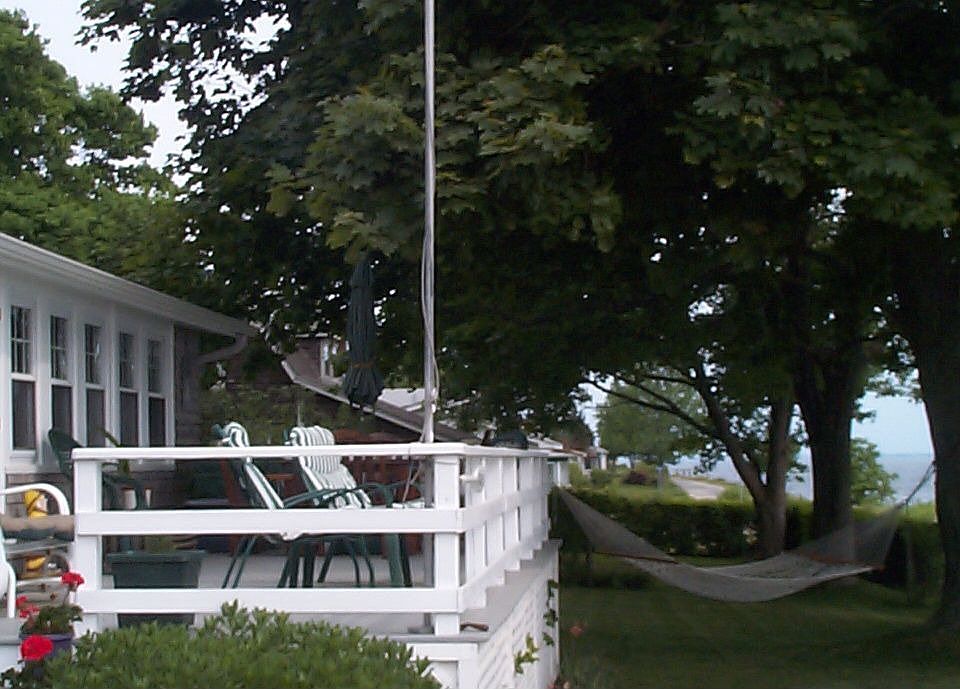 Side View of Front Deck