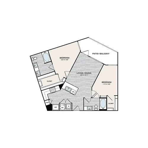 Floor plan B4
