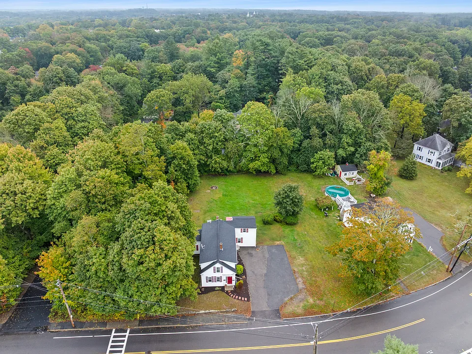 Large backyard