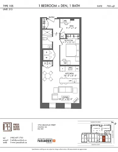 Floor plan 313