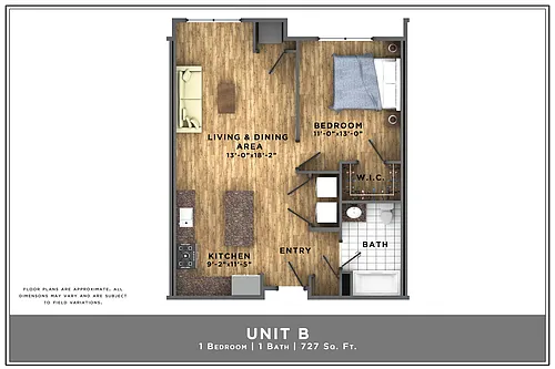 Floor plan B