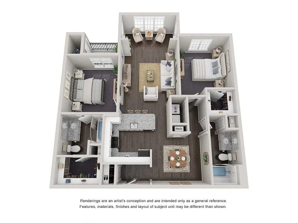 Floor plan Myrtle