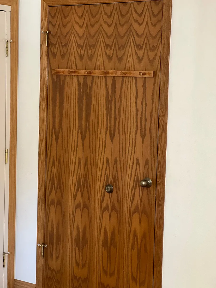 hot water heater and new furnace behind this door - 2902 Shadow Creek Dr