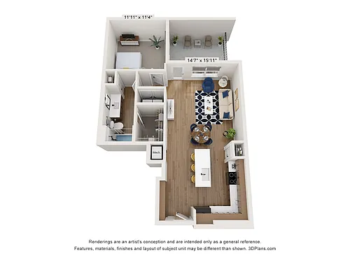 Floor plan A12 Ironwood