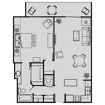Floor plan B