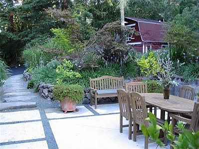 View of Barn from Patio