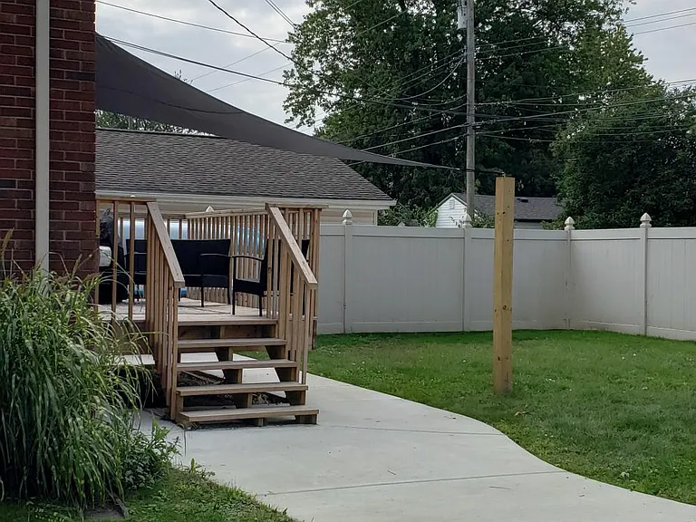 Back yard