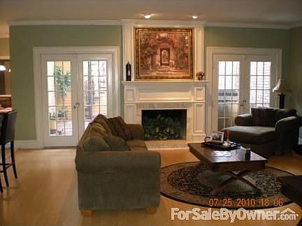 Living Room with Open Concept