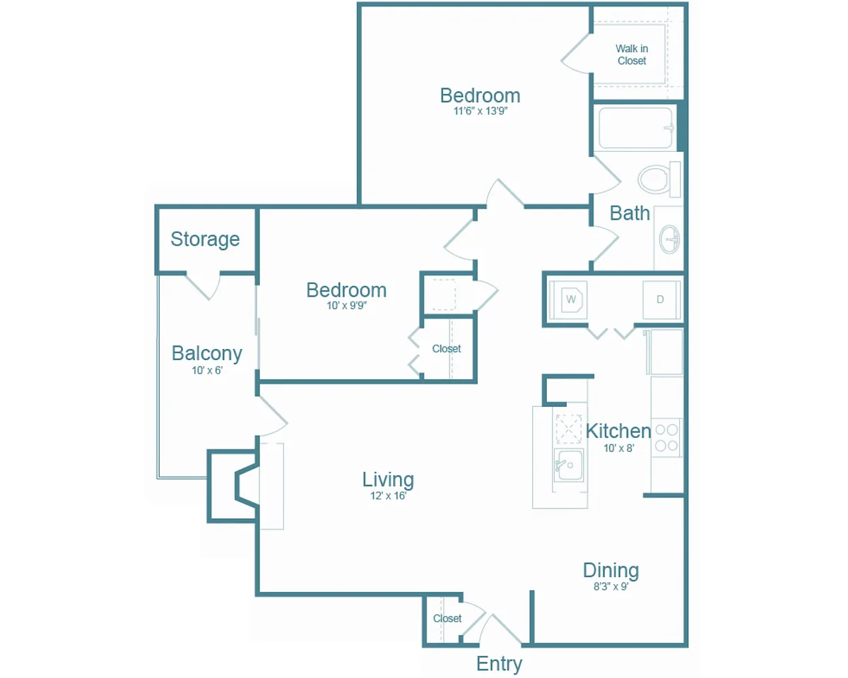 Floor plan Berkshire