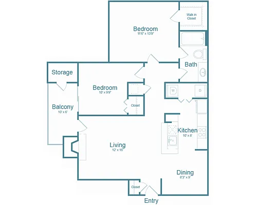 Floor plan Berkshire