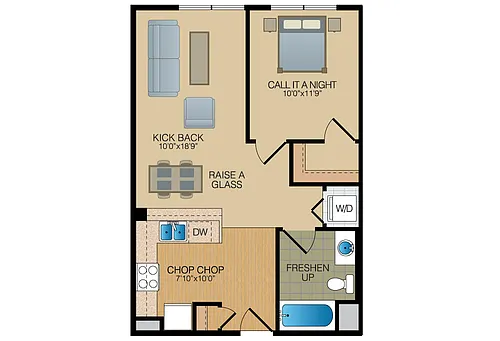 Floor plan Shattuck