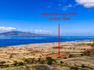 391 Haniu St LOT 6A, Lahaina, HI 96761