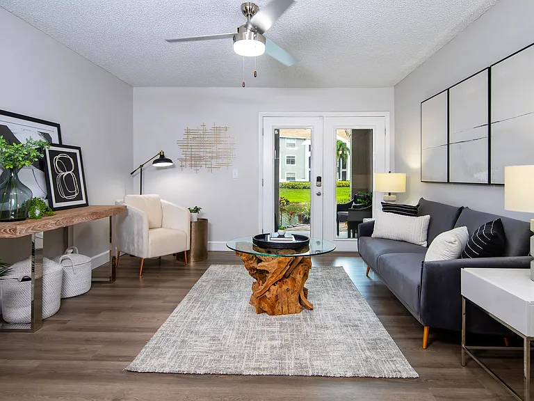 Your dream apartment awaits with outdoor patio access from the living room.