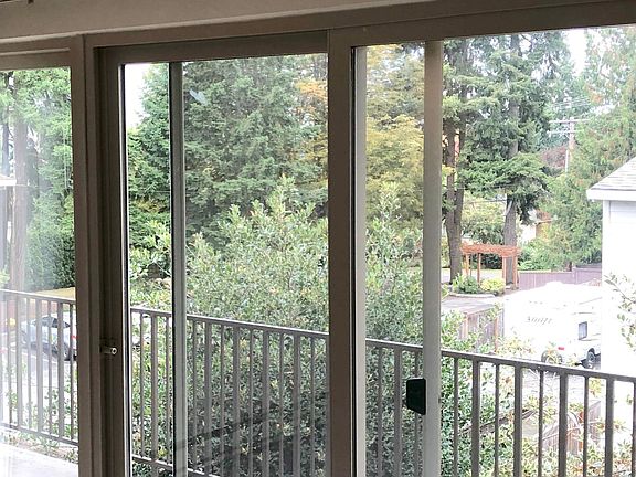 View from living room.
Can see lake Washington during winter months!