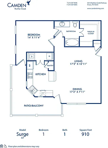 Floor plan Surge